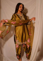 Kresha Heavy Party Wear Farshi Salwar Set