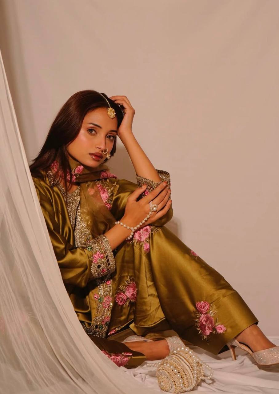 Kresha Heavy Party Wear Farshi Salwar Set