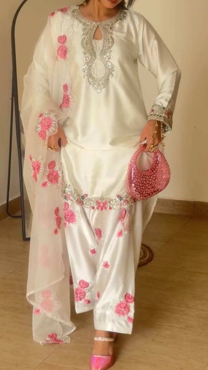 Kresha Heavy Party Wear Farshi Salwar Set