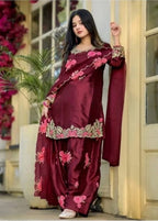 Kresha Heavy Party Wear Farshi Salwar Set
