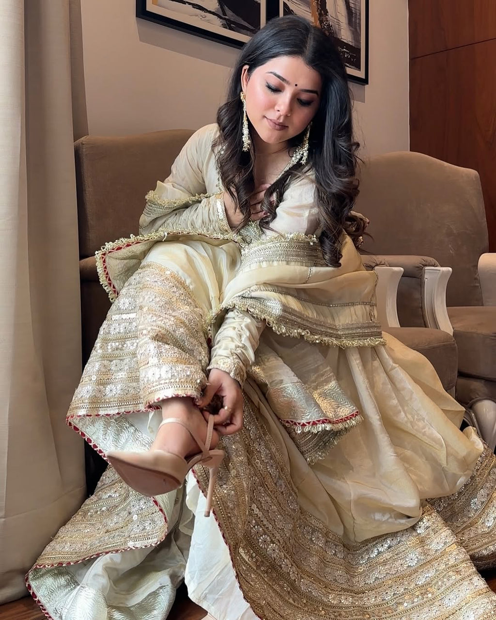 Neha's Premium Anarkali Suit Set