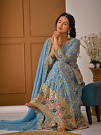 Myra Ethnic Glam Sharara Set