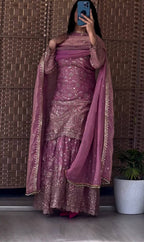 Zyvella Shine Sharara Set