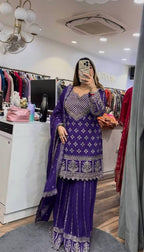 Arelina Glow Sharara Set