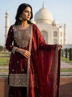 Mirzara Mirror Glow Sharara Set