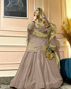 Meherza Luxe Crepe Lehenga Set