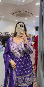 Arelina Glow Sharara Set