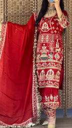 Avenra Crep Dhoti Elegance Set