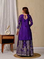 Azelra Chinnon Zari Lehenga Set