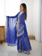 Aarohi Shaded Palazzo Set