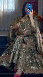Zyvella Shine Sharara Set