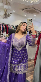 Arelina Glow Sharara Set