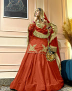 Meherza Luxe Crepe Lehenga Set