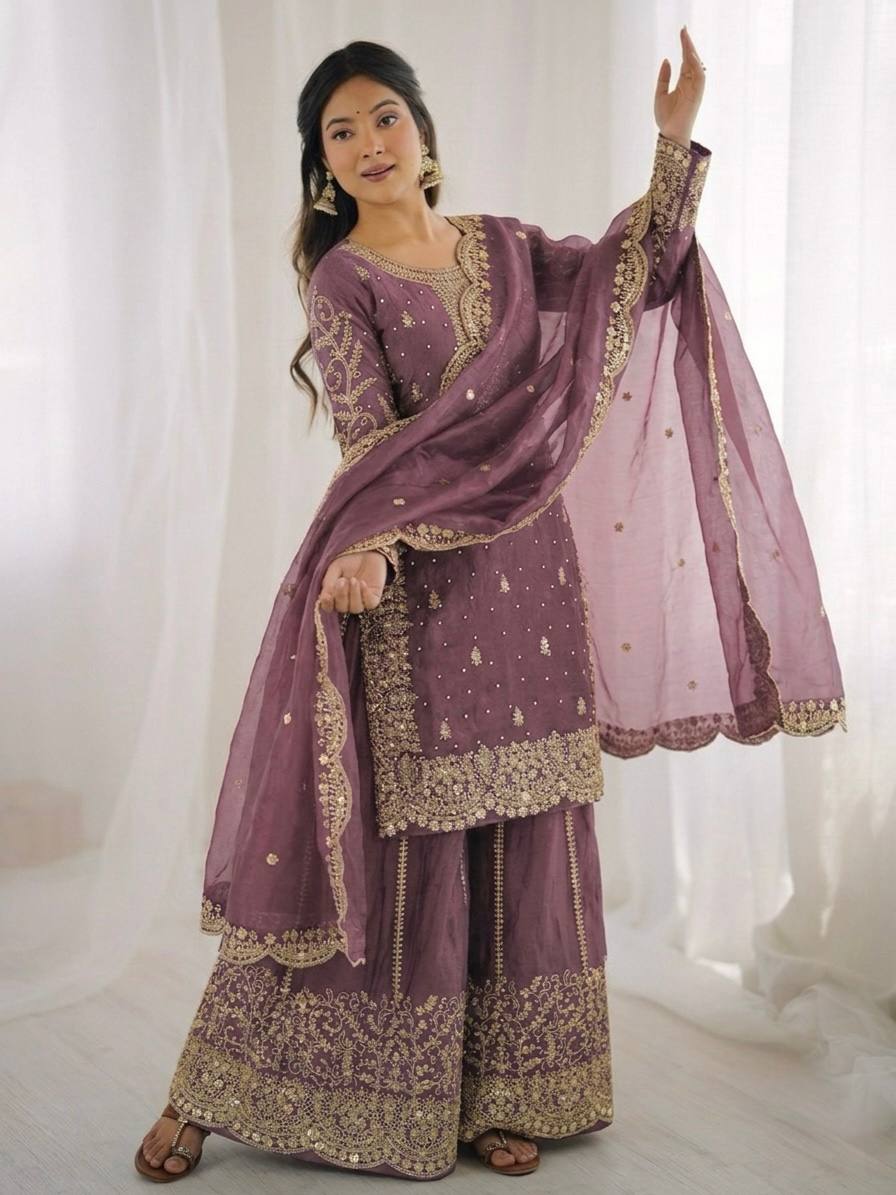 Zyvella Code Grace Palazzo Set