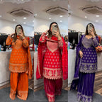 Arelina Glow Sharara Set
