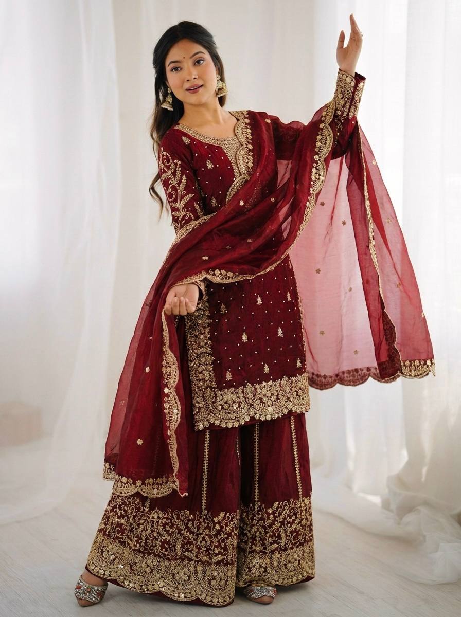 Arelia Code Luxe Palazzo Set