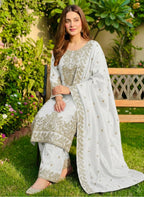 Zynera Gmy Silk Luxe Palazzo Set
