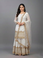 Zarvisha Georgette Potli Sharara Set