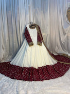 Ruhzaar Heavy Embroidered Anarkali Set