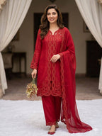 Nooraya Chanderi Shrug Palazzo Set