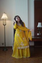 Aafreen Noor Gharara Set