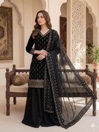 Zehra Luxe Fendy Plazzo Set