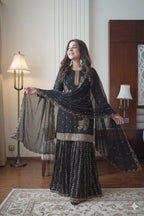 Aafreen Noor Gharara Set