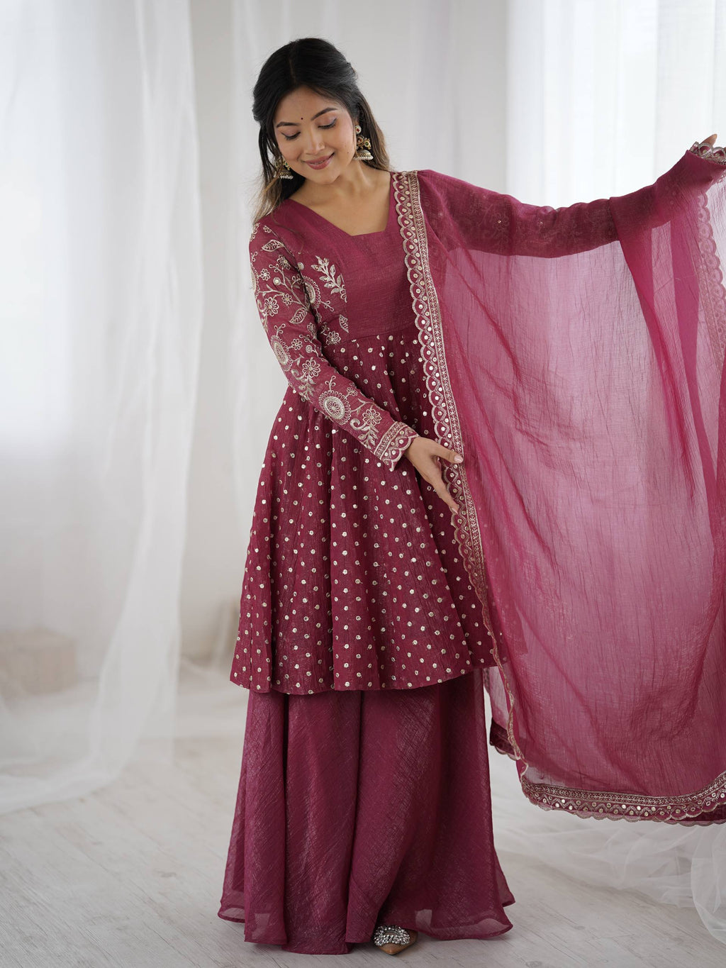 Navira Shine Sharara Set
