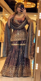 Zivara Luxe Sharara Set