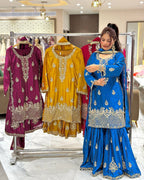Ariella Shine Sharara Set
