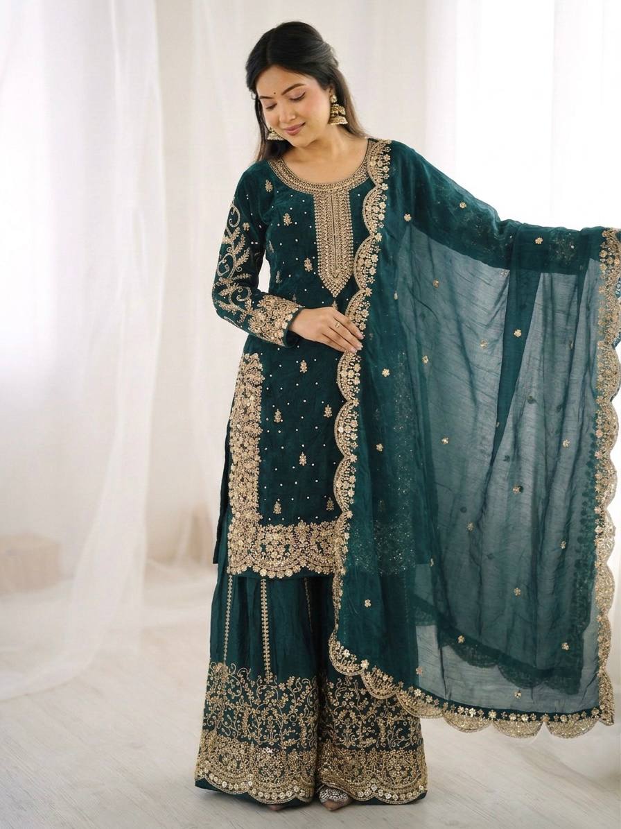 Zyvella Code Grace Palazzo Set