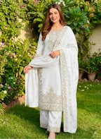 Zynera Gmy Silk Luxe Palazzo Set