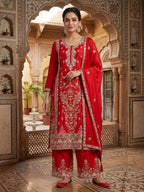 Nooraya Coding Sequence Chinnon Silk Palazzo Set
