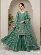 Zaraya Beads & Sequence Fendy Palazzo Set