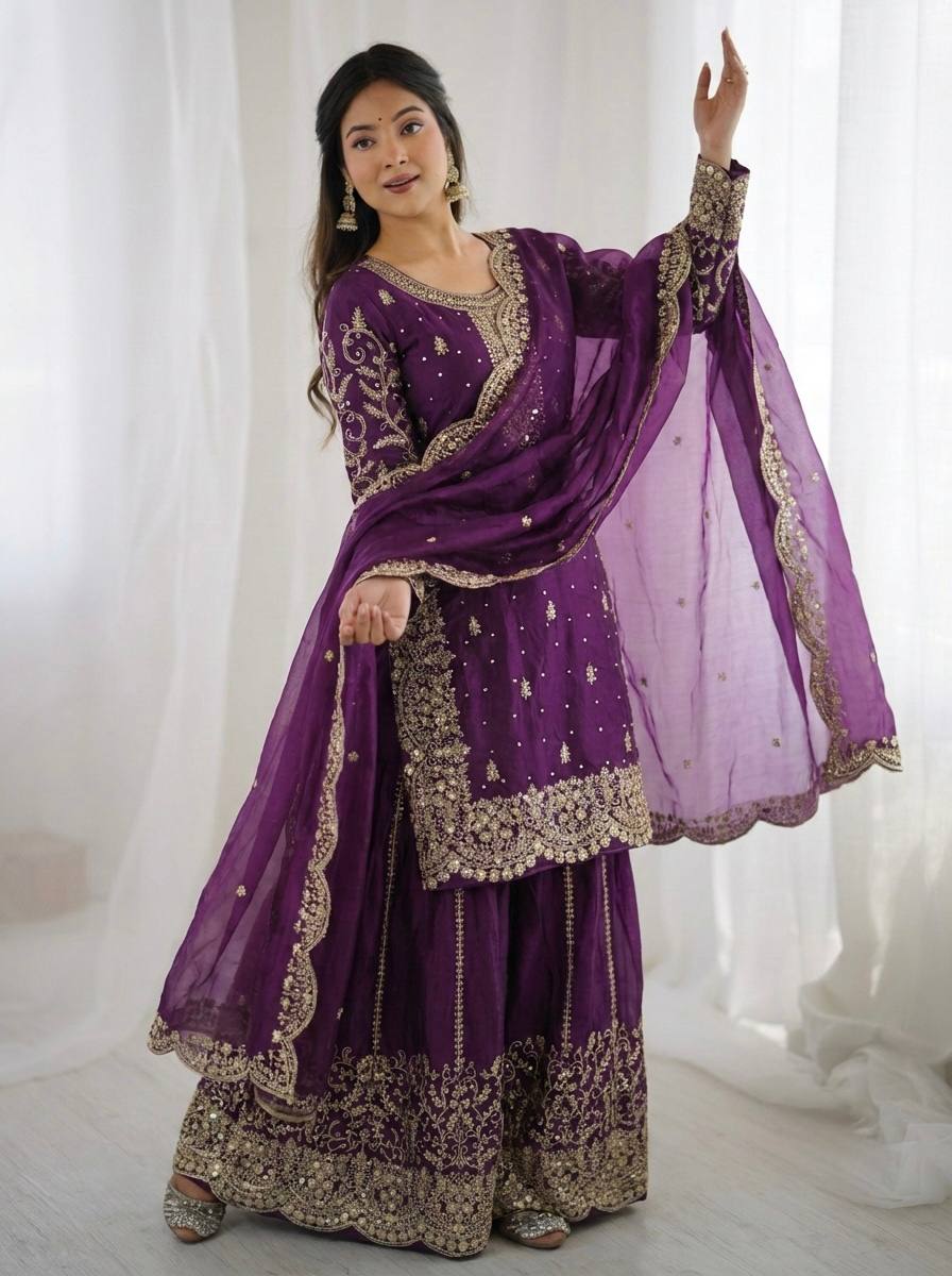 Arelia Code Luxe Palazzo Set