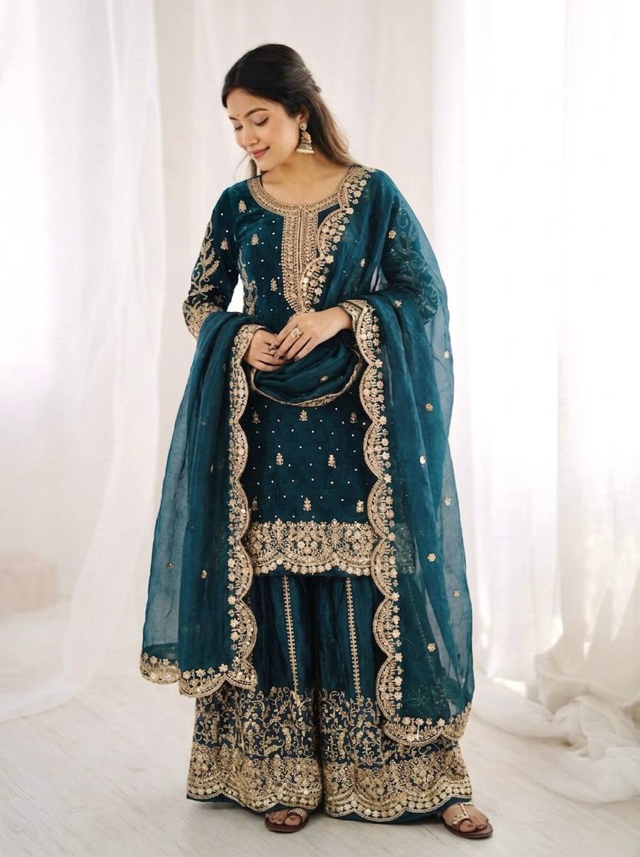 Zyvella Code Grace Palazzo Set