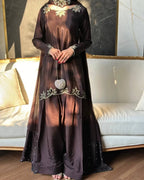 Zeraya Crep Moti Farshi Set