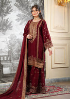 Eira Zohra Embroidered Fendy Sharara Suit Set