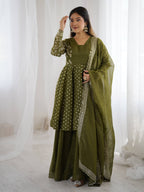 Navira Shine Sharara Set