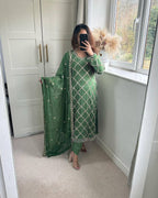 Kiara Fox Georgette Handwork Suit Set
