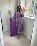 Kiara Fox Georgette Handwork Suit Set