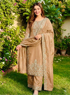 Zynera Gmy Silk Luxe Palazzo Set