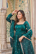 Velnira Fendi Silk Elegance Suit