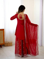 Aarohi Shaded Palazzo Set