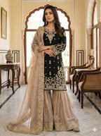 Azirra Dori Spark Sharara Set
