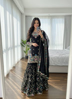 Ziranya Jmc Silk Moti Anarkali Set