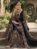 Virelza Fendy Silk Handwork Sharara Set