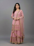 Zarvisha Georgette Potli Sharara Set