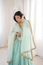 Ishika Designer Faux Flair Gown Set