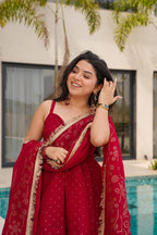 Nooraya Mukaish Sharara Set